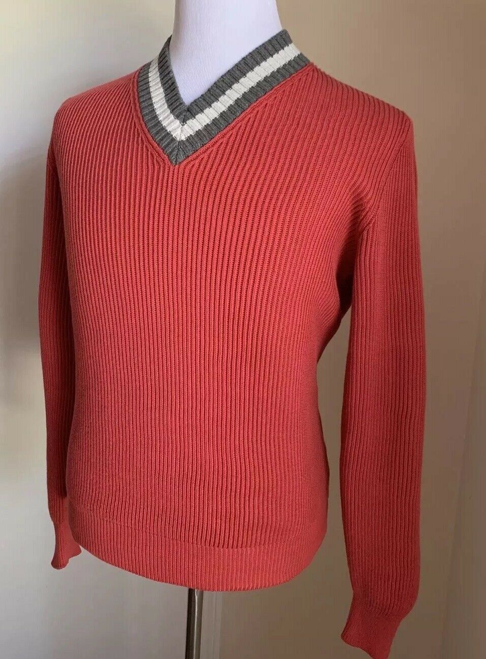 Brunello Cucinelli Sweater in Red Size US M / EU 48-50 / 2 - 5 Thumbnail