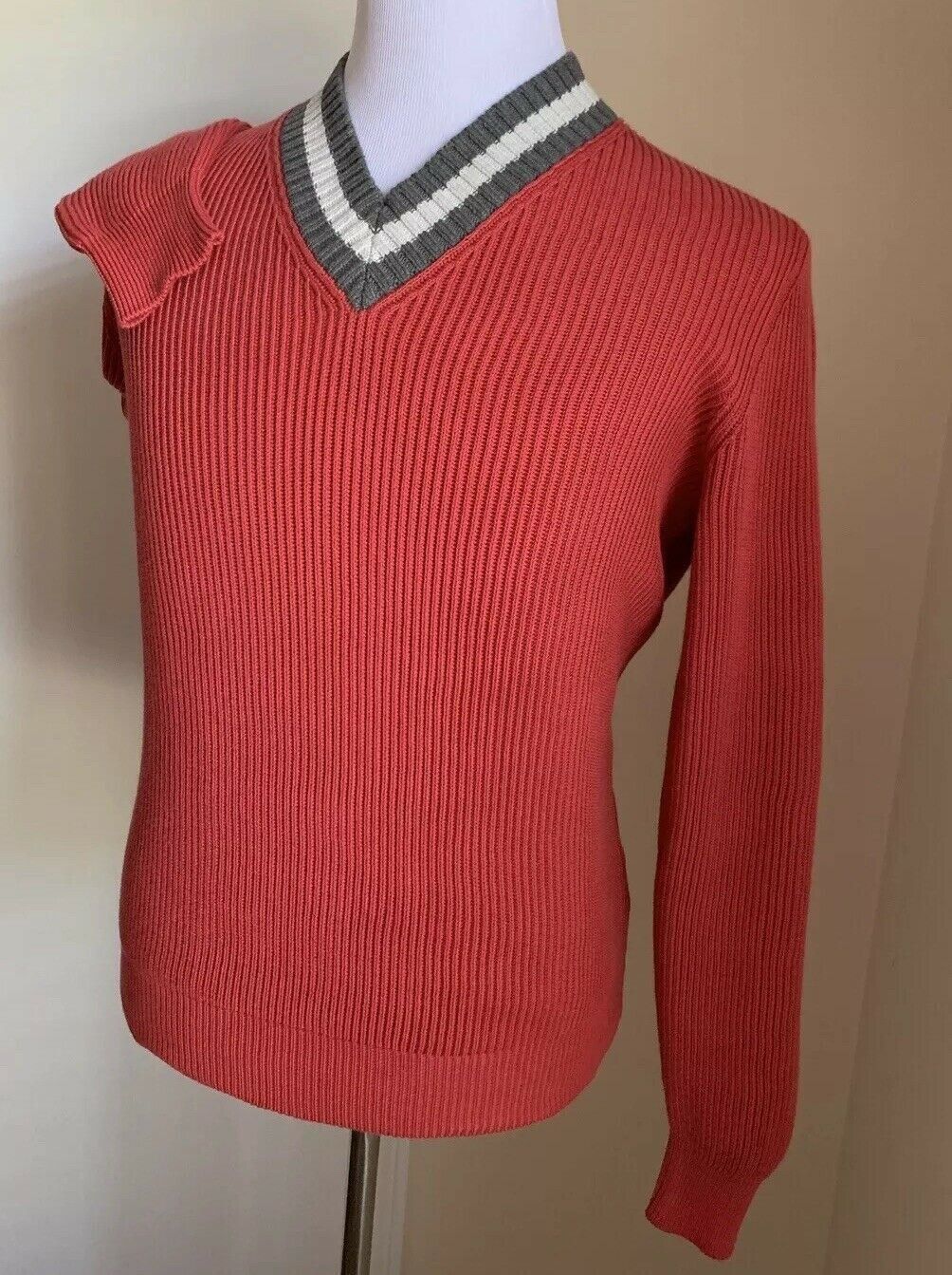 Brunello Cucinelli Sweater in Red Size US M / EU 48-50 / 2 - 4 Thumbnail
