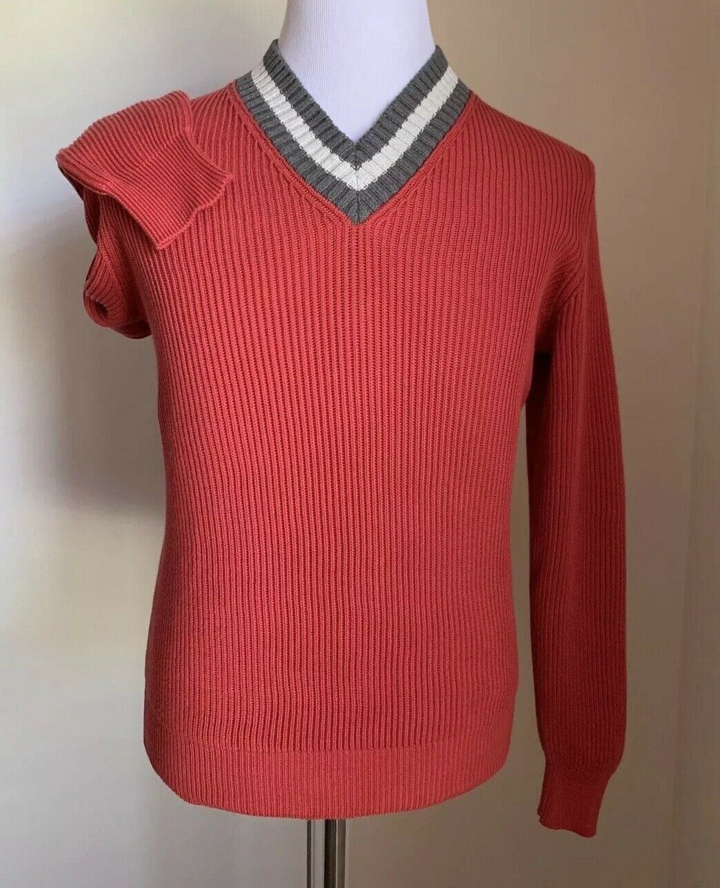 Brunello Cucinelli Sweater in Red Size US M / EU 48-50 / 2 - 3 Thumbnail