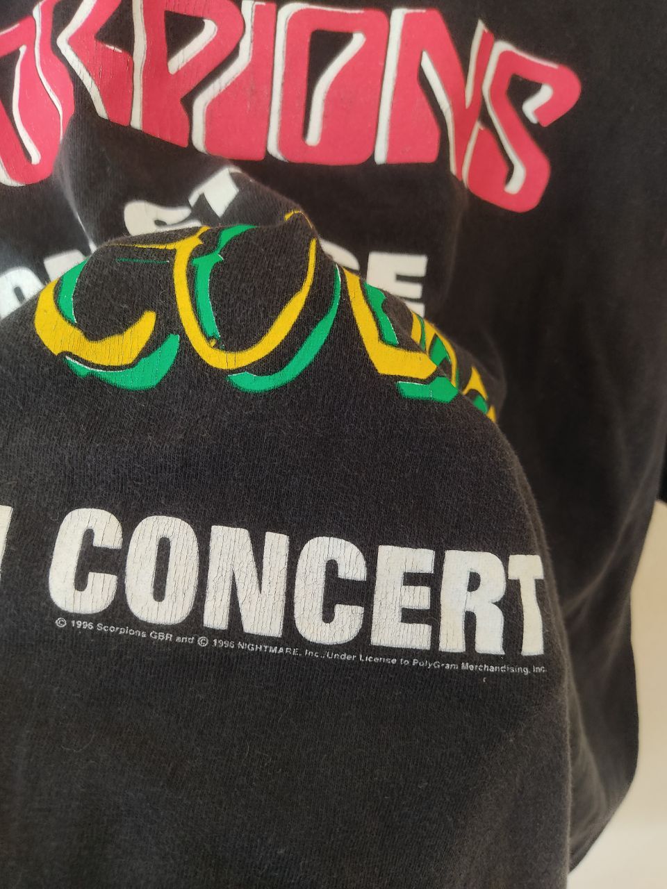 Band Tees × Vintage RARE! Vintage Scorpions x Alice Cooper Tour Concert Tee Size US XL / EU 56 / 4 - 3 Thumbnail