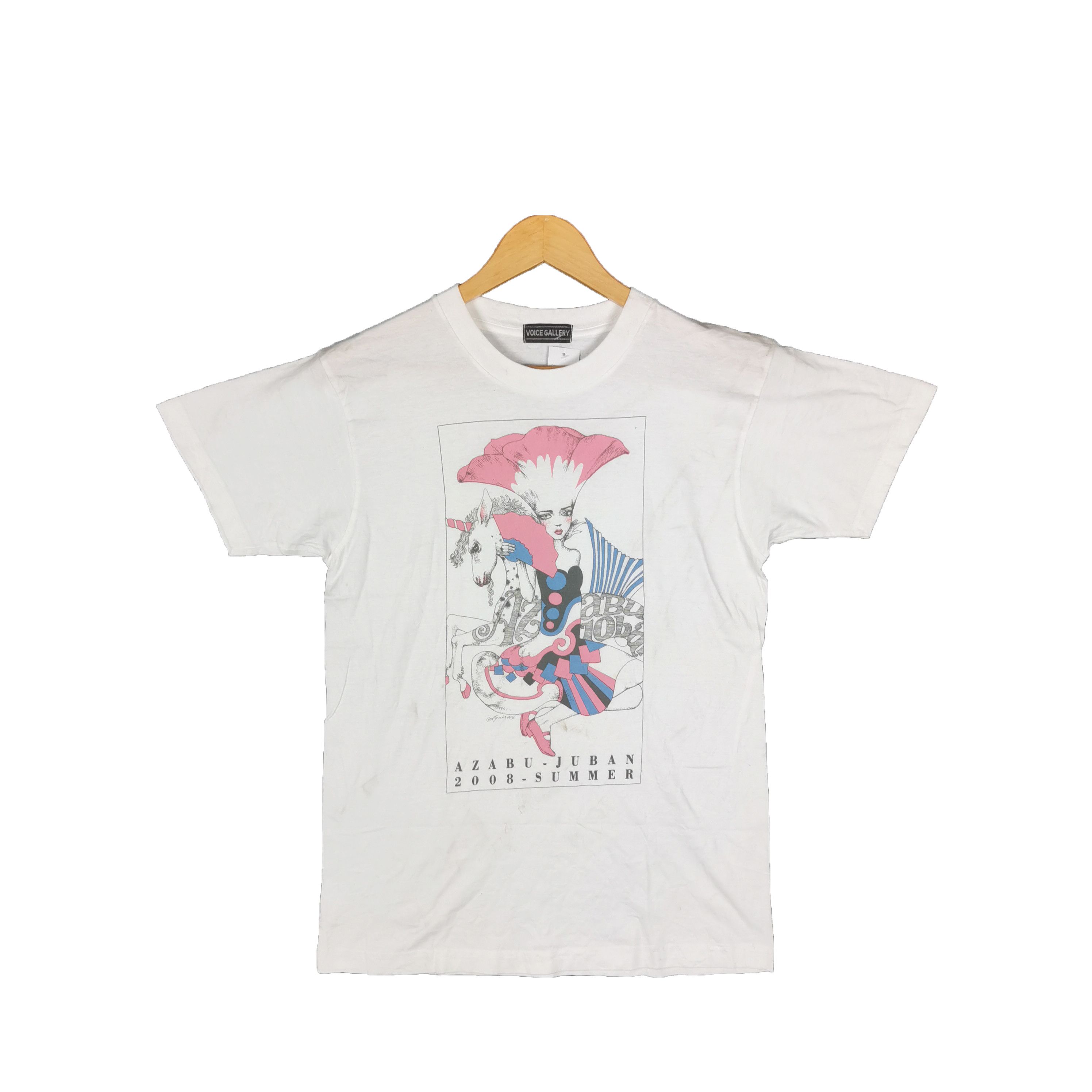 Azabu Juban 2008 Summer Tour T shirt Japanese Crewneck Tees