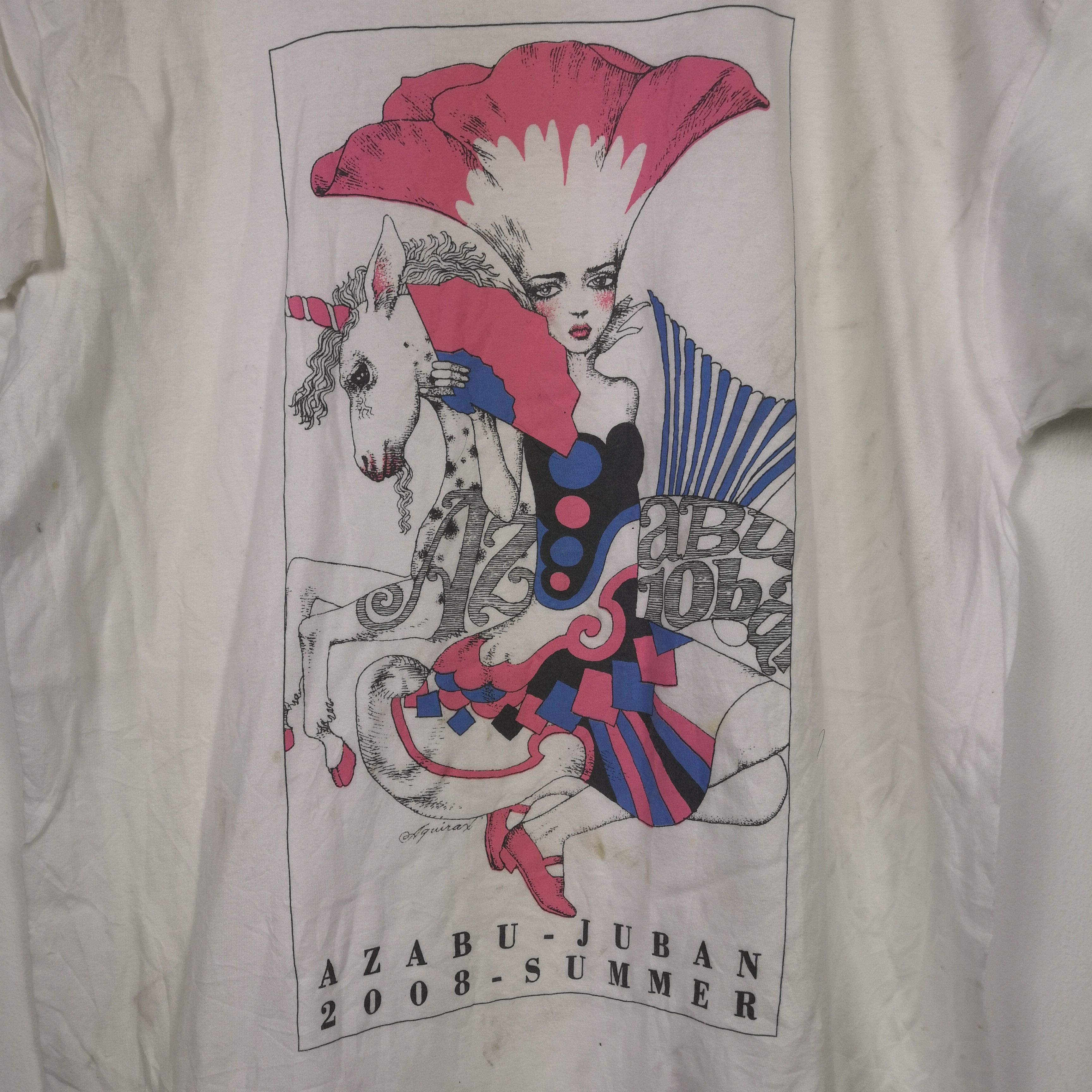 Band Tees Azabu Juban 2008 Summer Tour T shirt Japanese Crewneck Tees Size US M / EU 48-50 / 2 - 3 Thumbnail