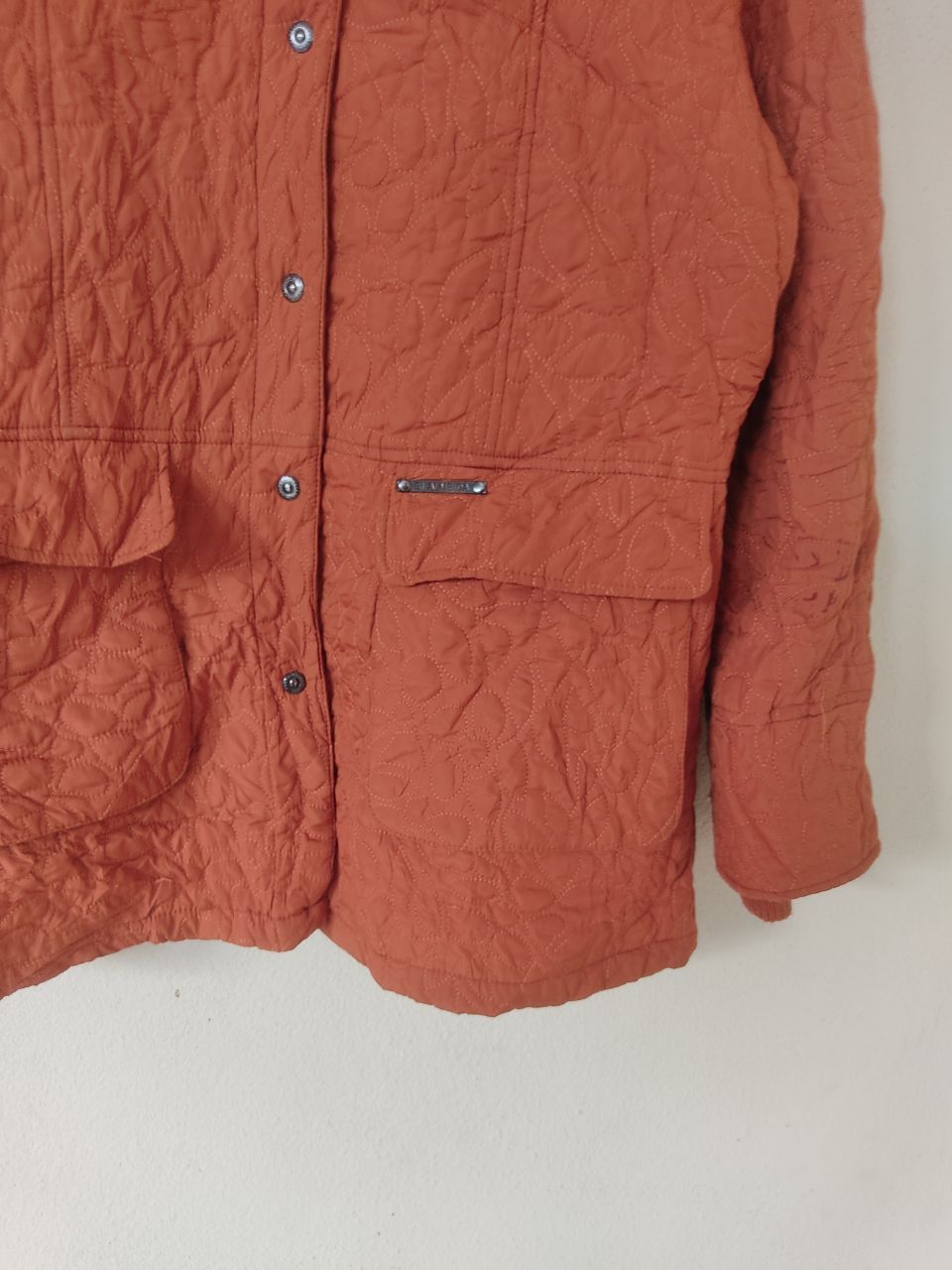 Japanese Brand × Vintage VINTAGE ST. ALMEIDA ORANGE LIGHT PUFFER JACKET Size US M / EU 48-50 / 2 - 6 Thumbnail