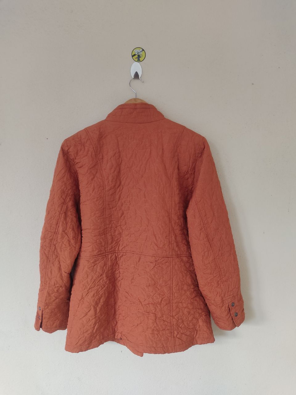 Japanese Brand × Vintage VINTAGE ST. ALMEIDA ORANGE LIGHT PUFFER JACKET Size US M / EU 48-50 / 2 - 2 Thumbnail