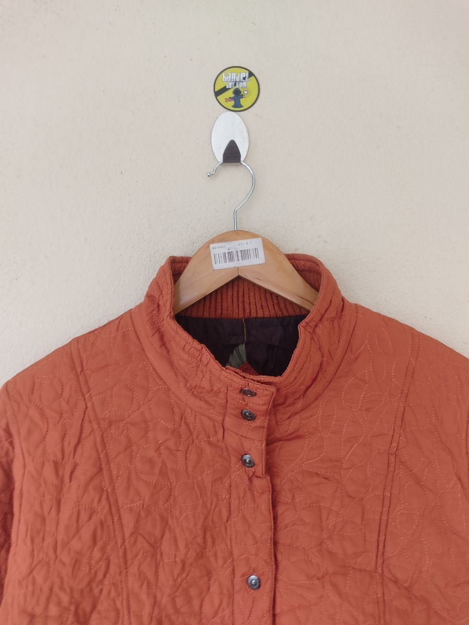 Japanese Brand × Vintage VINTAGE ST. ALMEIDA ORANGE LIGHT PUFFER JACKET Size US M / EU 48-50 / 2 - 3 Thumbnail