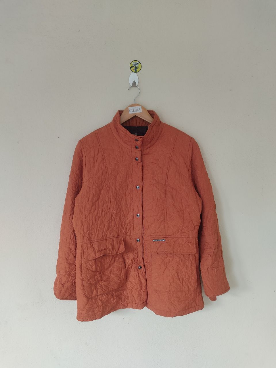 Japanese Brand × Vintage VINTAGE ST. ALMEIDA ORANGE LIGHT PUFFER JACKET Size US M / EU 48-50 / 2 - 1 Thumbnail