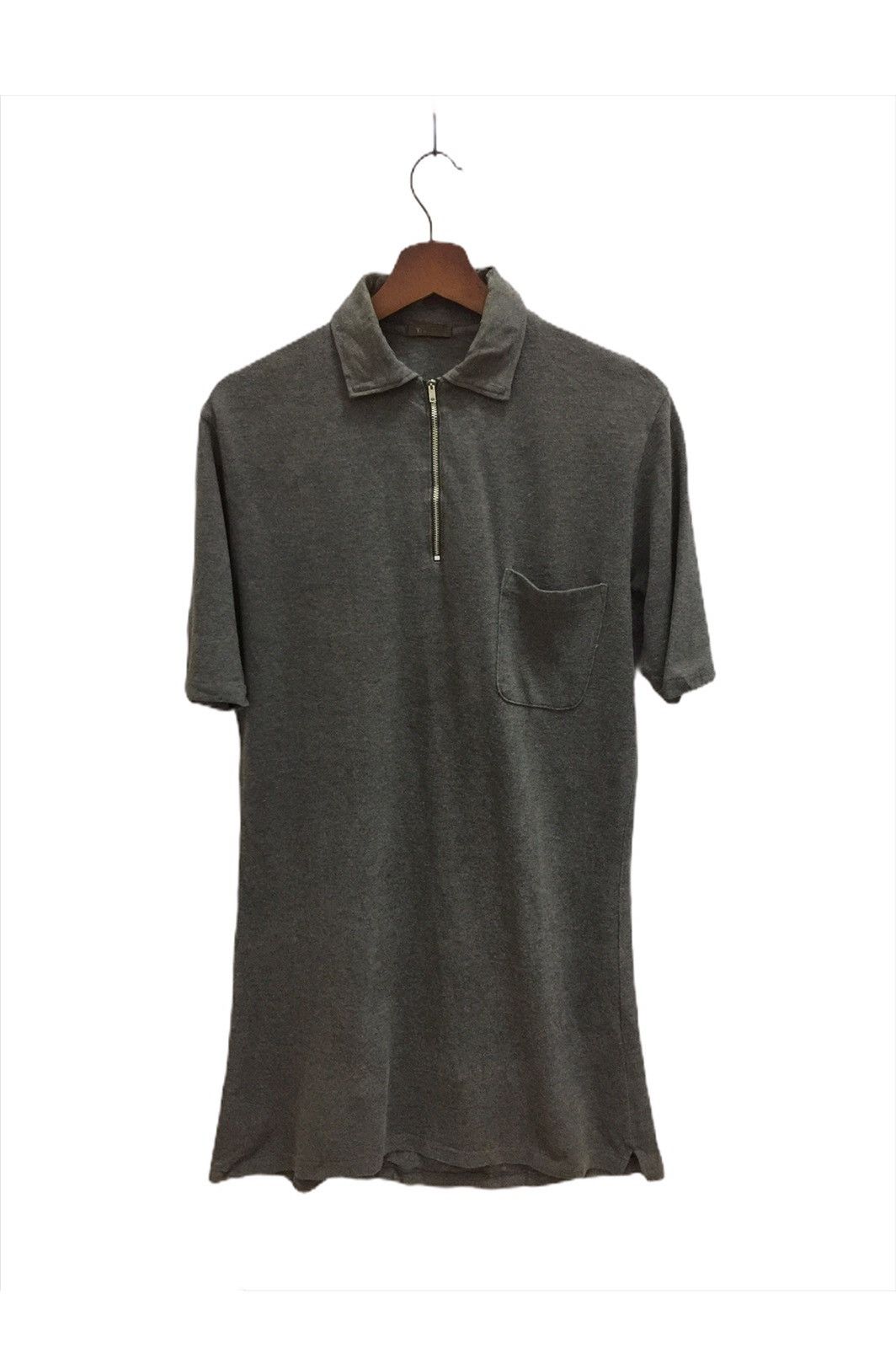 Y's for Men × Yohji Yamamoto Made in 🇯🇵 Y’s For Men Zipper Polo Shirt Size US M / EU 48-50 / 2 - 1 Thumbnail