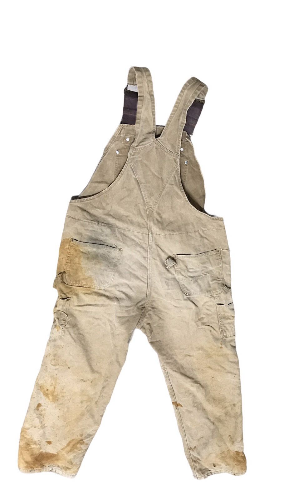 Carhartt × Vintage Vintage distressed Carhartt Double-Knee Overalls Size US 41 - 4 Thumbnail