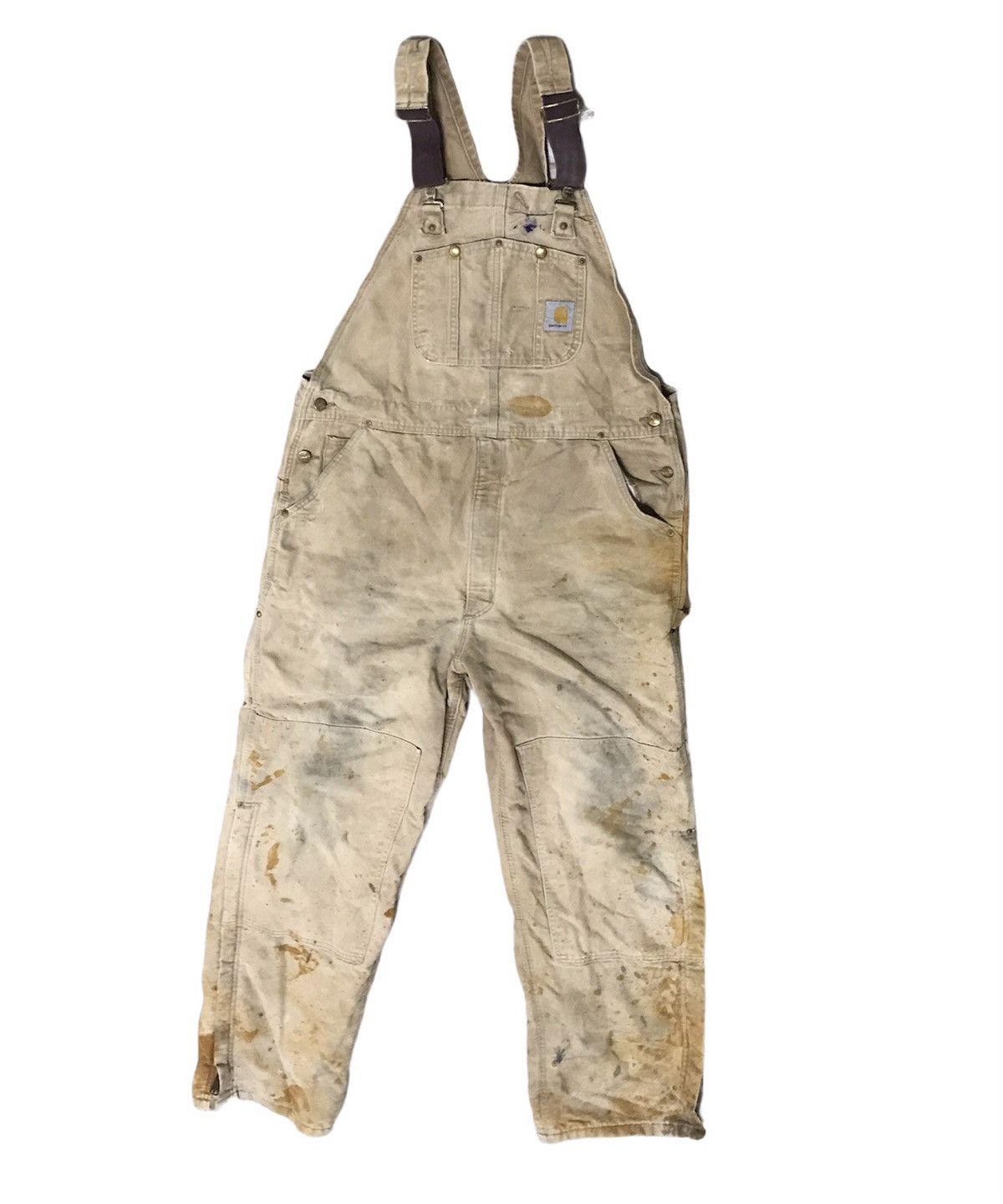 Carhartt × Vintage Vintage distressed Carhartt Double-Knee Overalls Size US 41 - 3 Thumbnail