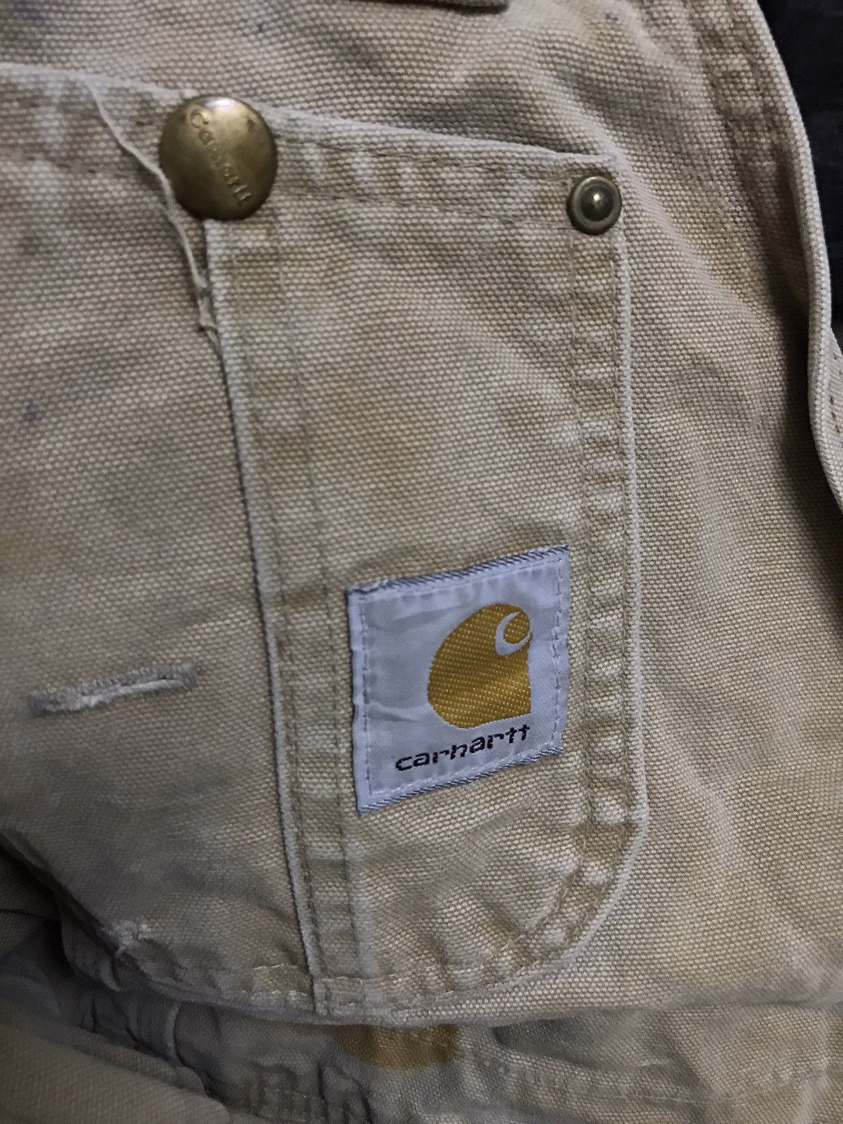 Carhartt × Vintage Vintage distressed Carhartt Double-Knee Overalls Size US 41 - 5 Thumbnail