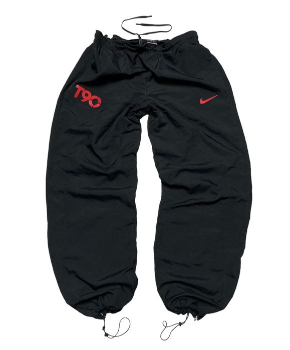 Nike Vintage Nike T90 Parachute Track Pants Swoosh Drill Baggy