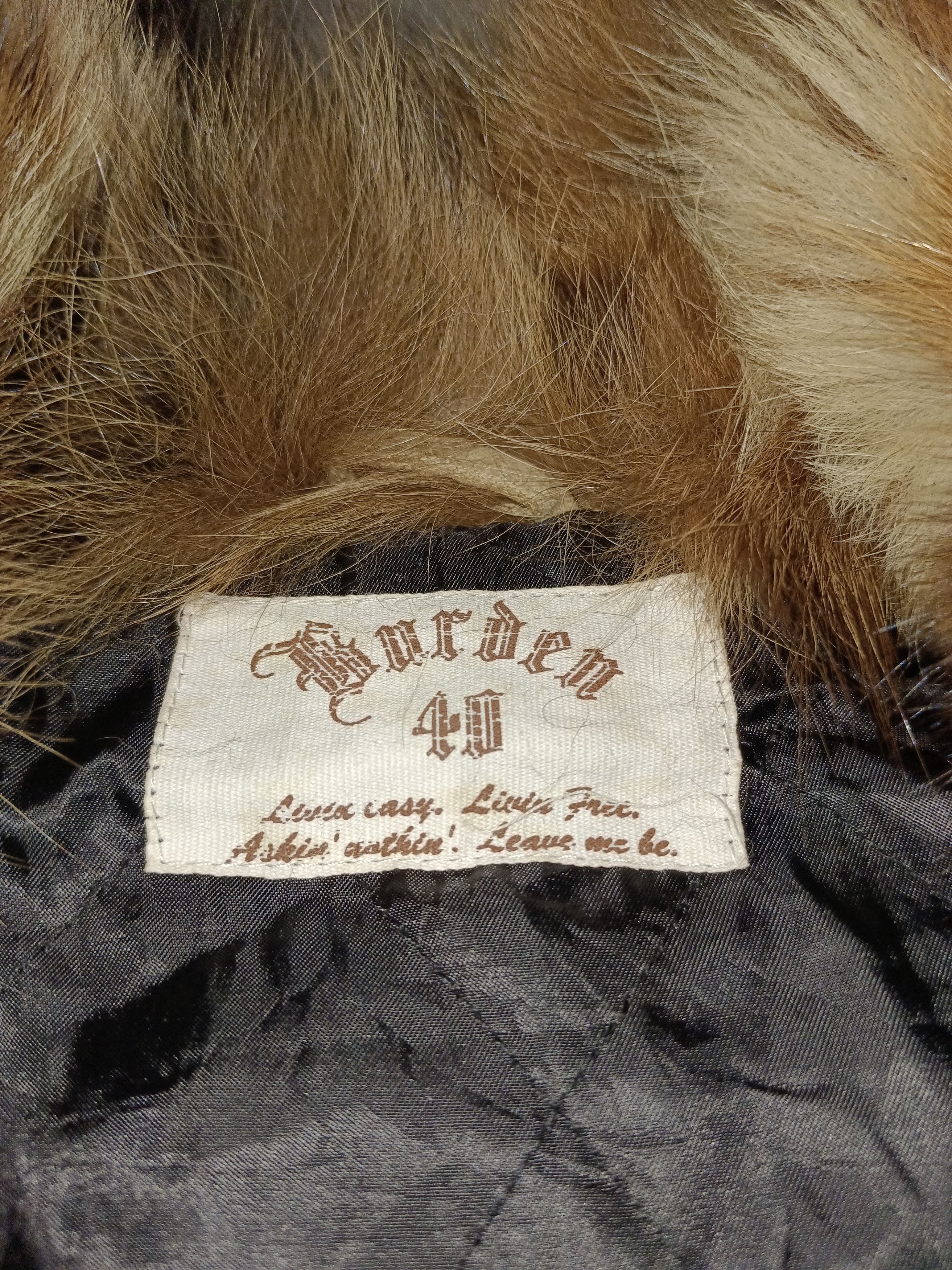 Japanese Brand Rare Scott Side fur fox vest Size US S / EU 44-46 / 1 - 6 Thumbnail