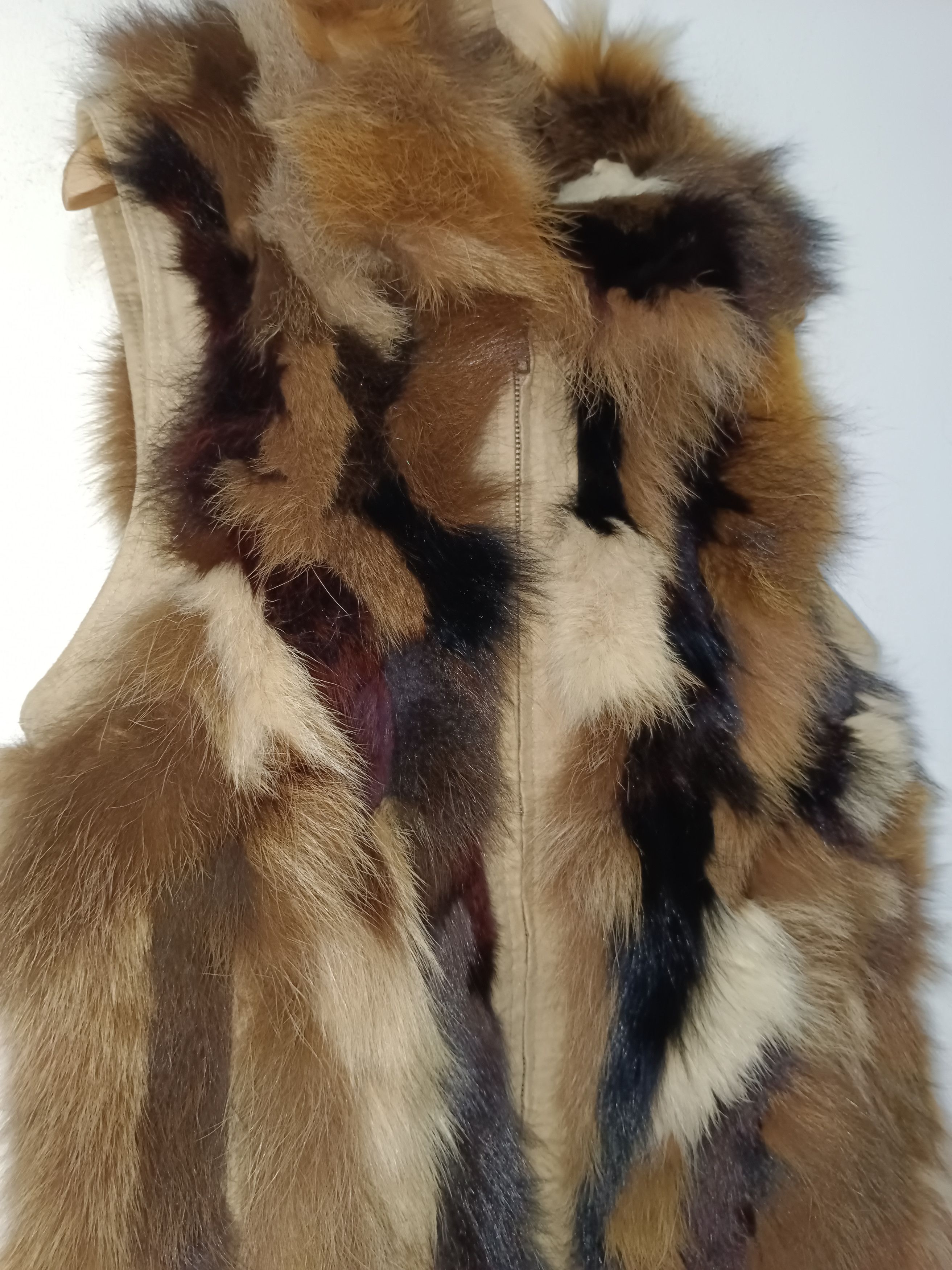 Japanese Brand Rare Scott Side fur fox vest Size US S / EU 44-46 / 1 - 3 Thumbnail
