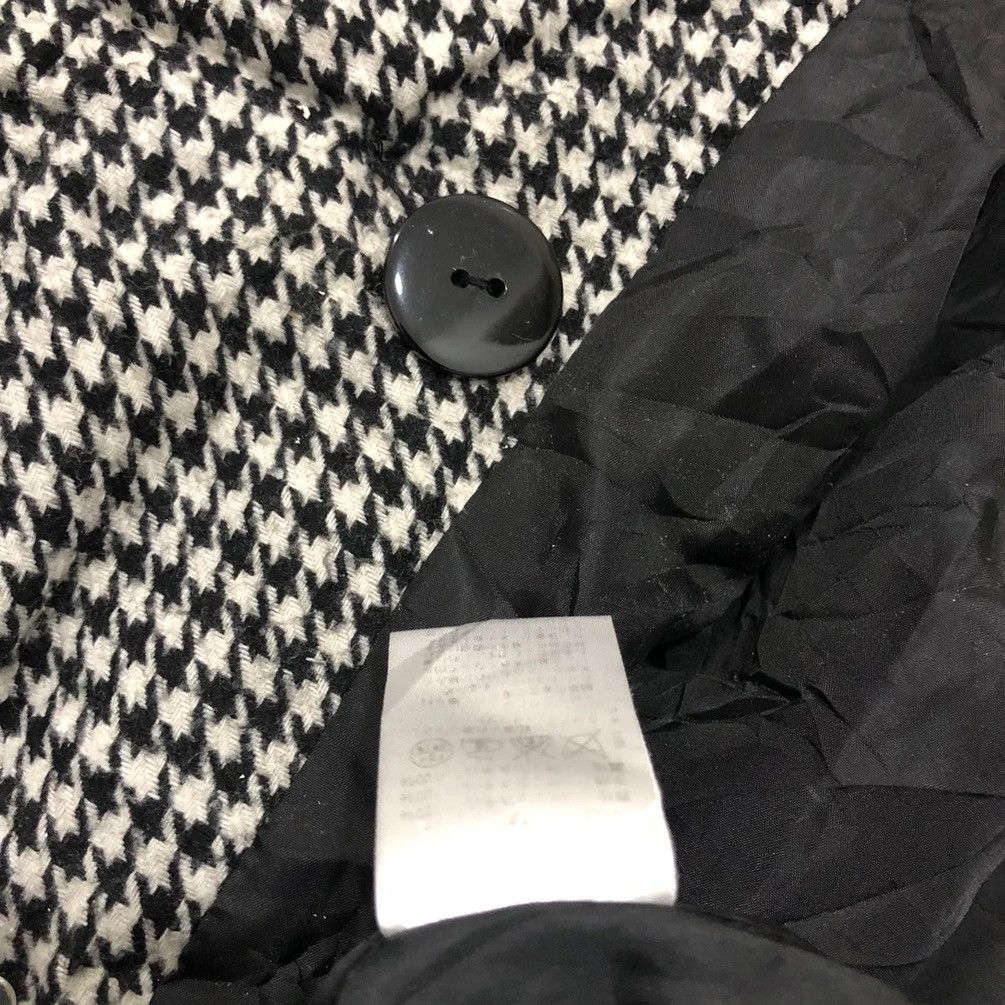 Japanese Brand CECIL Mc BEE Houndstooth Heavy Puffer Jacket For Women Size M / US 6-8 / IT 42-44 - 7 Thumbnail