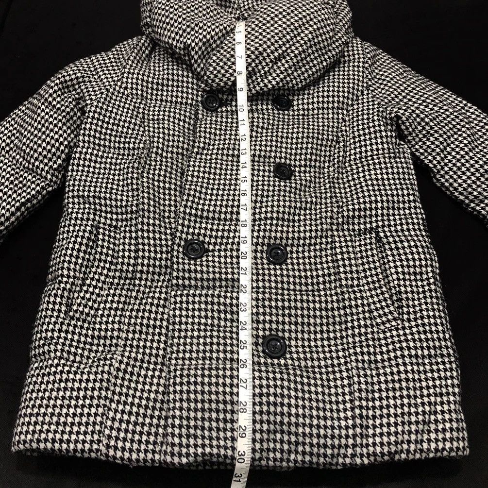 Japanese Brand CECIL Mc BEE Houndstooth Heavy Puffer Jacket For Women Size M / US 6-8 / IT 42-44 - 9 Thumbnail