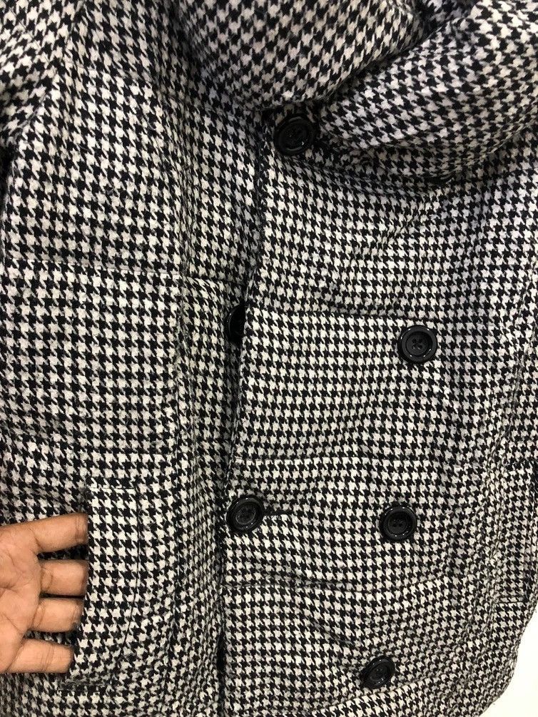 Japanese Brand CECIL Mc BEE Houndstooth Heavy Puffer Jacket For Women Size M / US 6-8 / IT 42-44 - 5 Thumbnail