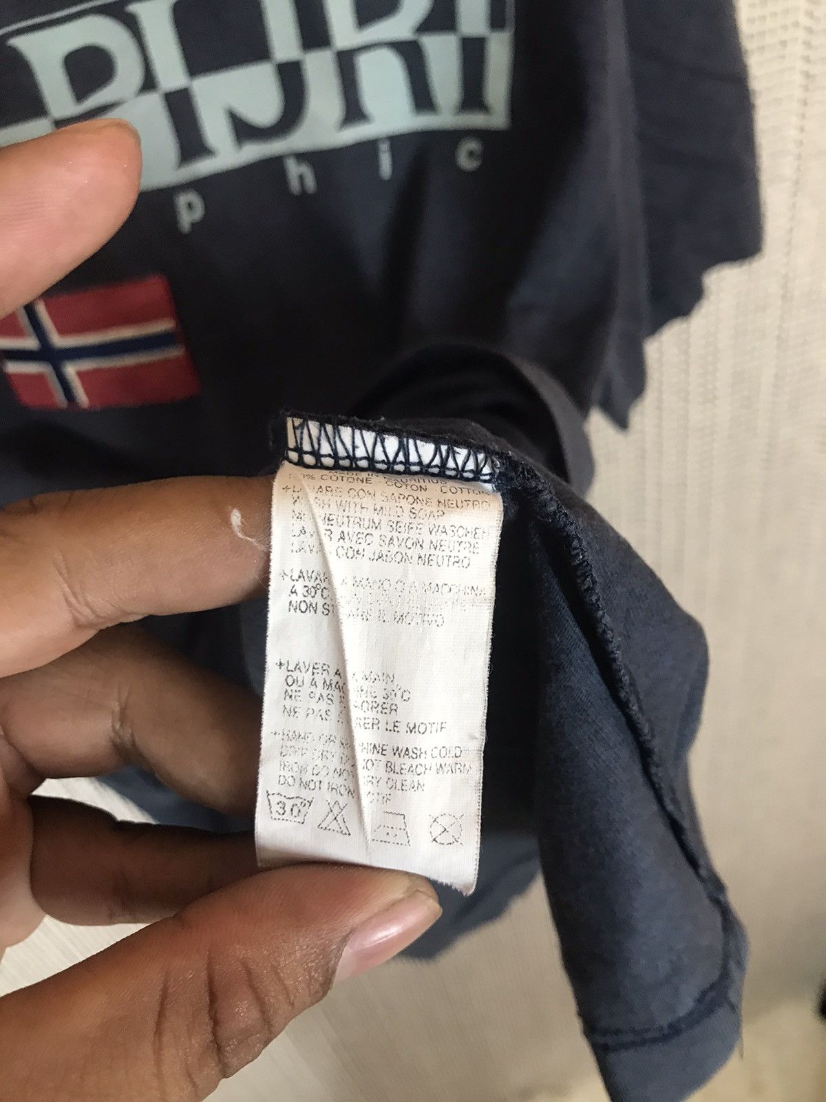 Napapijri ‼️NAPAPIJRI SPELLOUT TSHIRT SUNFADED‼️ Size US L / EU 52-54 / 3 - 5 Thumbnail