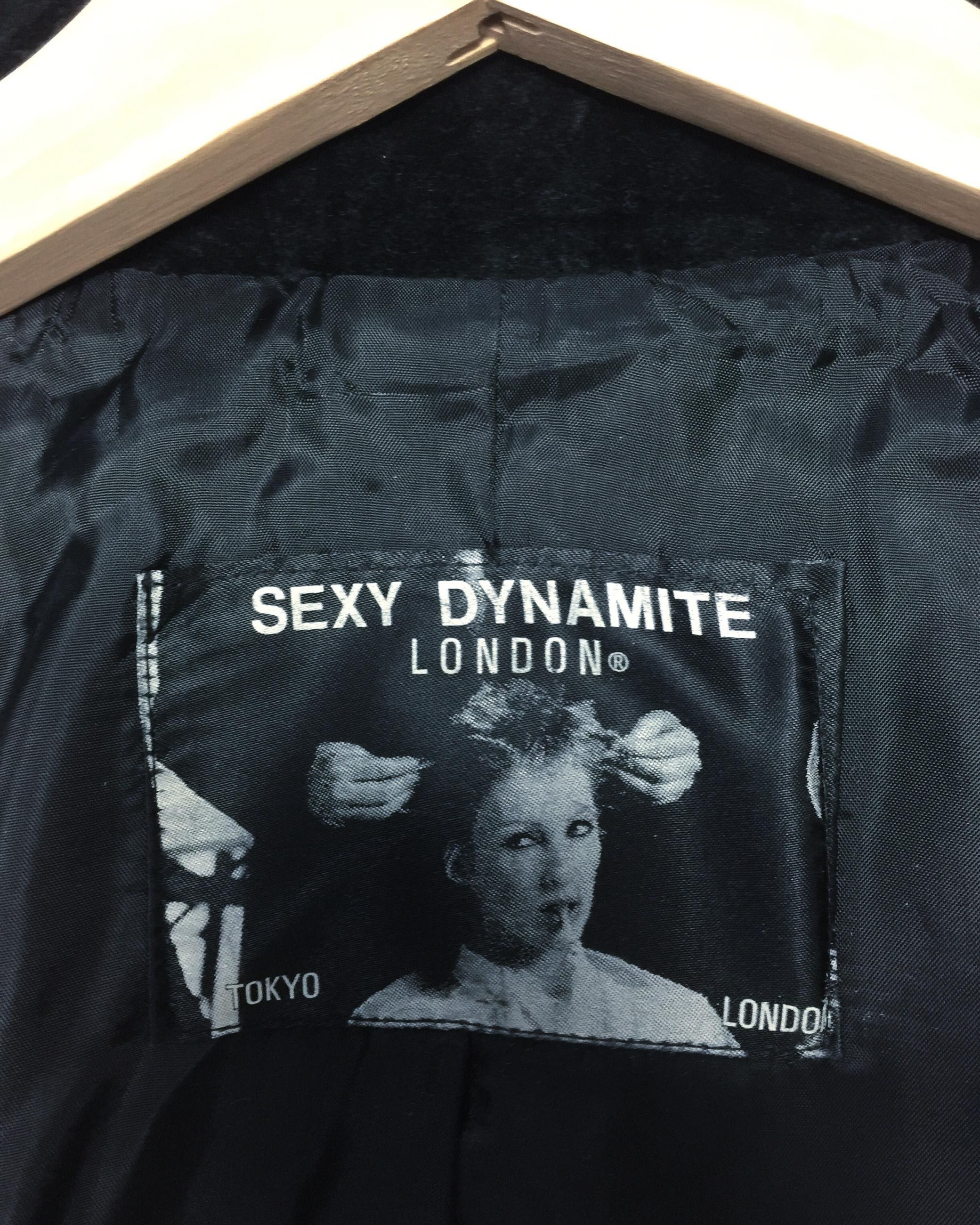 Japanese Brand Very Rare Sexy Dynamite London Velvet Jacket Coat Size US XS / EU 42 / 0 - 9 Thumbnail