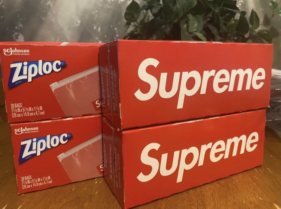 Supreme Supreme®/Ziploc® Bags (Box of 30) Size ONE SIZE - 2 Thumbnail