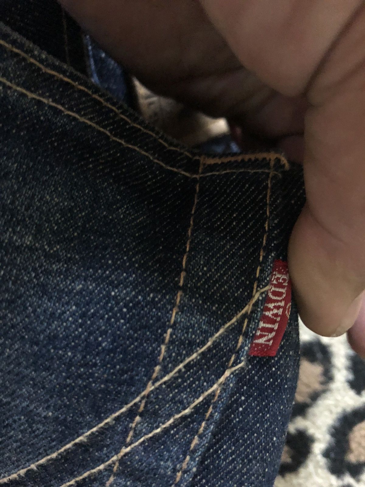 Edwin × Vintage VINTAGE EDWIN 800SX FLARED DISTRESSED DENIM Size US 28 / EU 44 - 10 Thumbnail