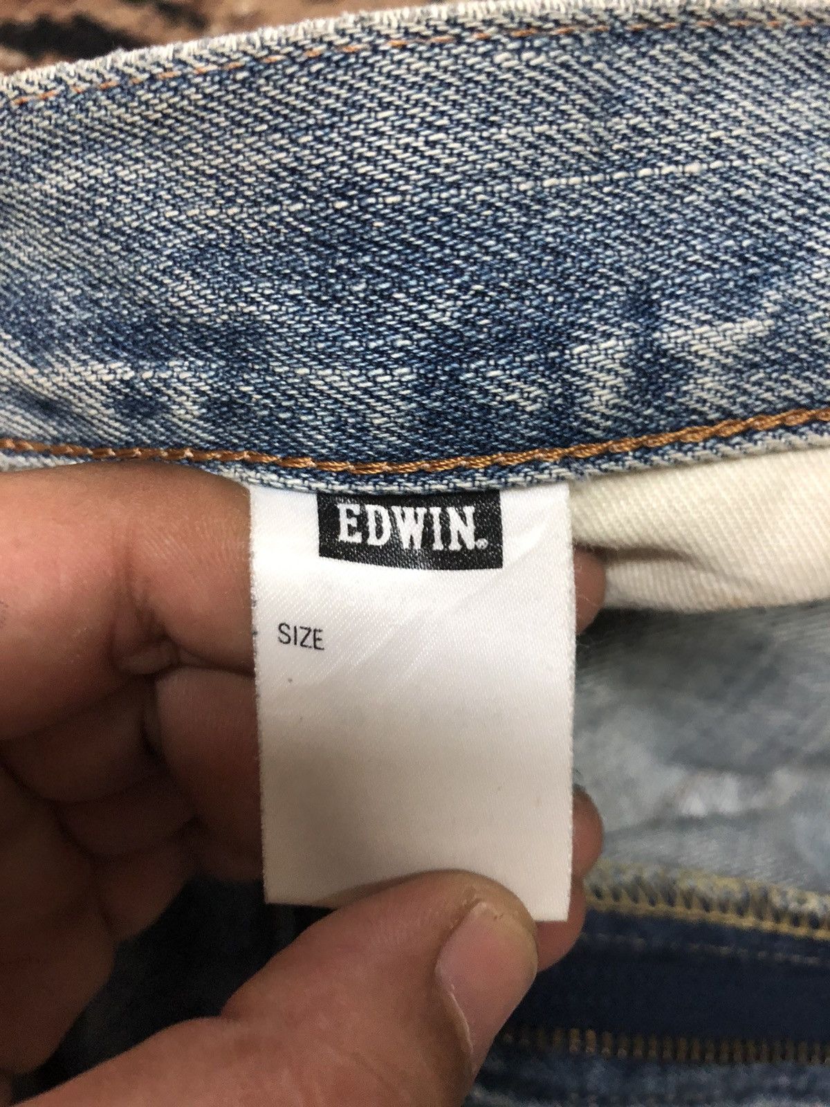 Edwin × Vintage VINTAGE SELVEDGE EDWIN 505xx WASH DISTRESSED DENIM Size US 31 - 7 Thumbnail