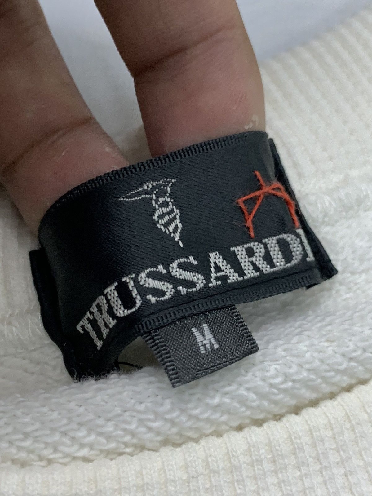 Designer Vintage Trussardi Embroidery Crewneck Sweatshirt Size US M / EU 48-50 / 2 - 5 Thumbnail
