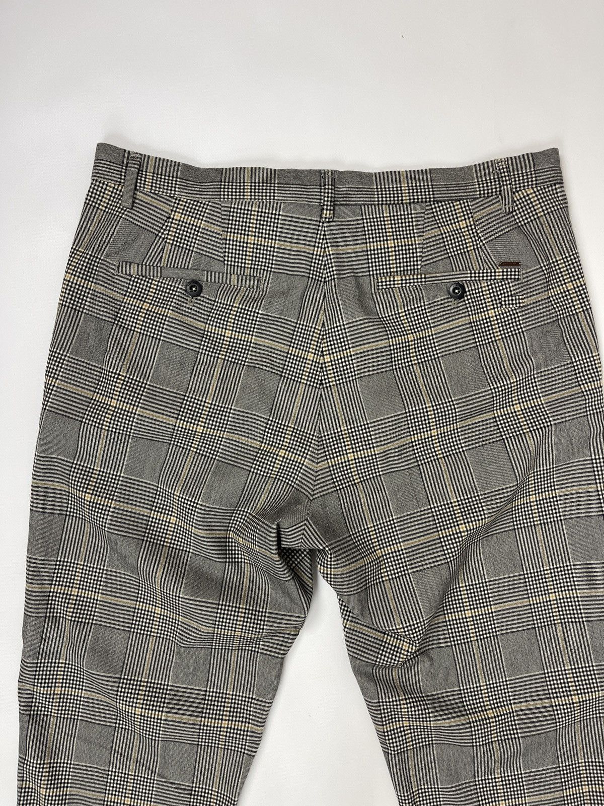 Zara Zara checkered grey casual pants chinos Size US 34 / EU 50 - 12 Thumbnail