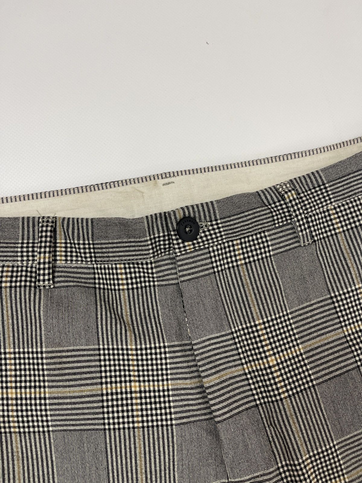 Zara Zara checkered grey casual pants chinos Size US 34 / EU 50 - 7 Thumbnail