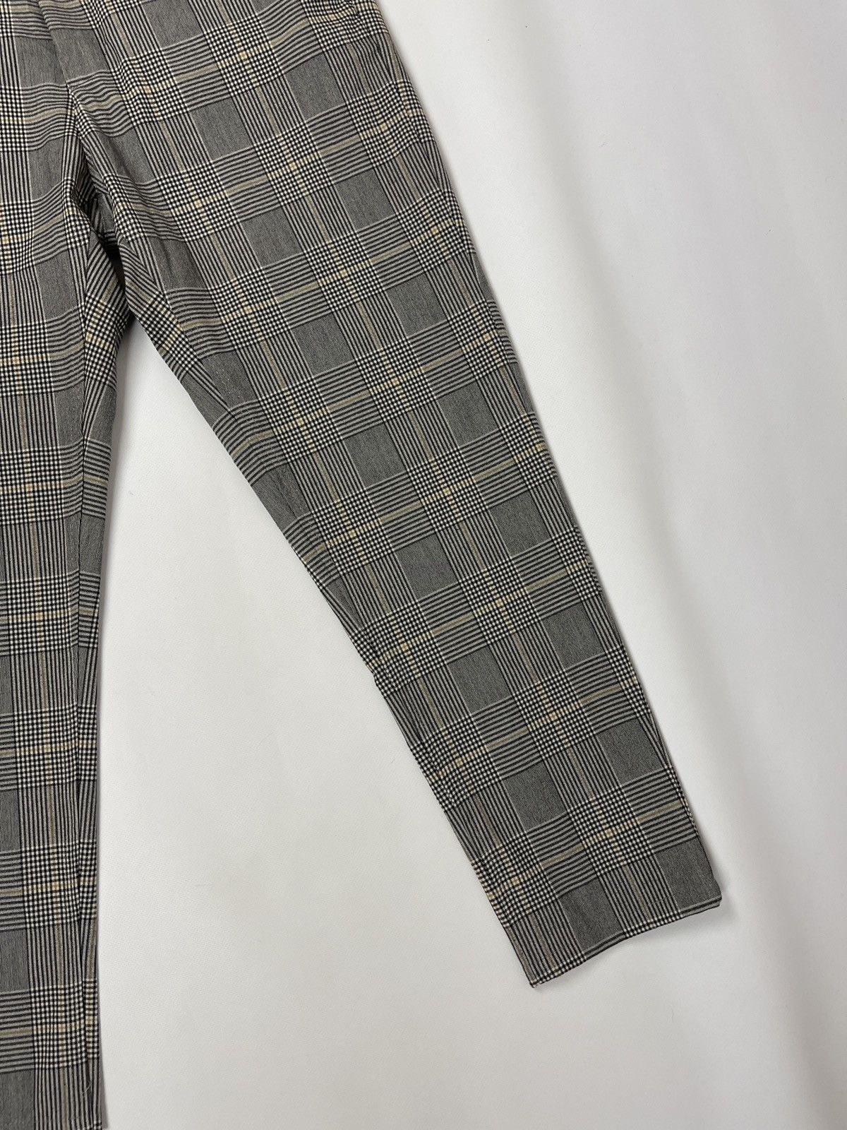 Zara Zara checkered grey casual pants chinos Size US 34 / EU 50 - 5 Thumbnail