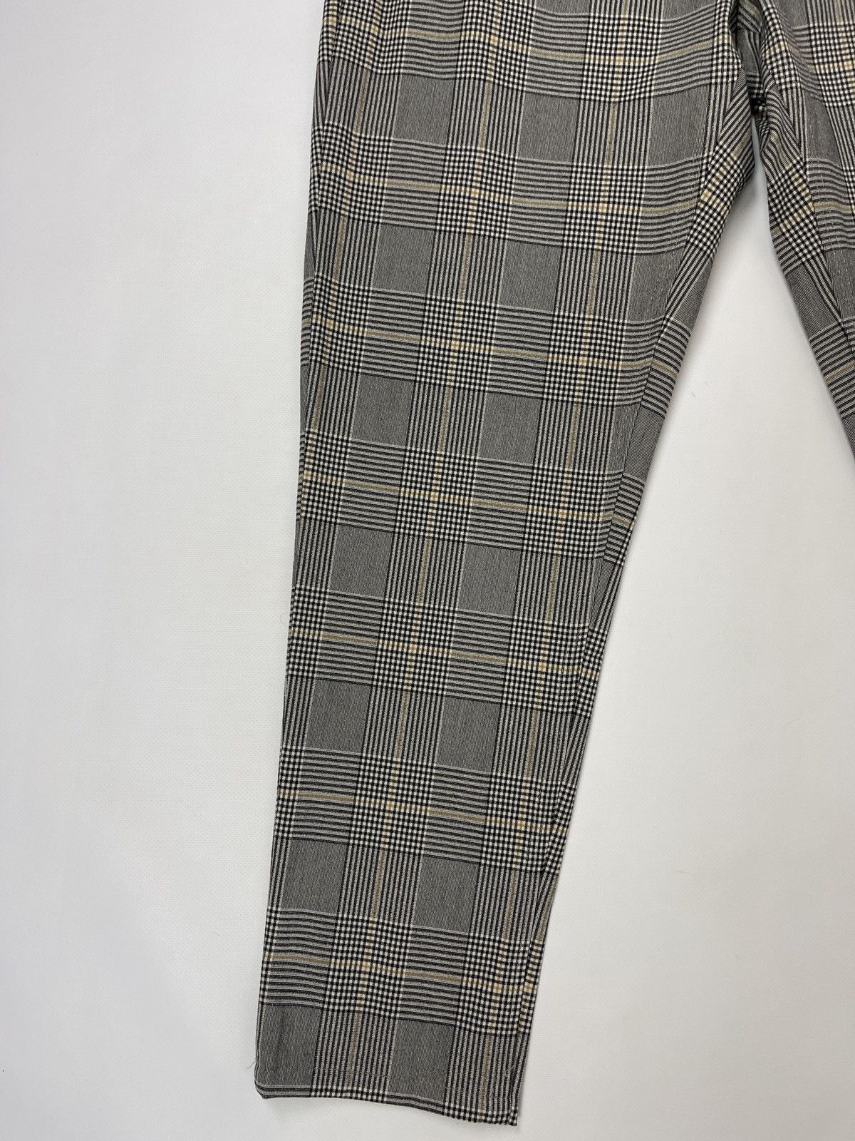 Zara Zara checkered grey casual pants chinos Size US 34 / EU 50 - 4 Thumbnail