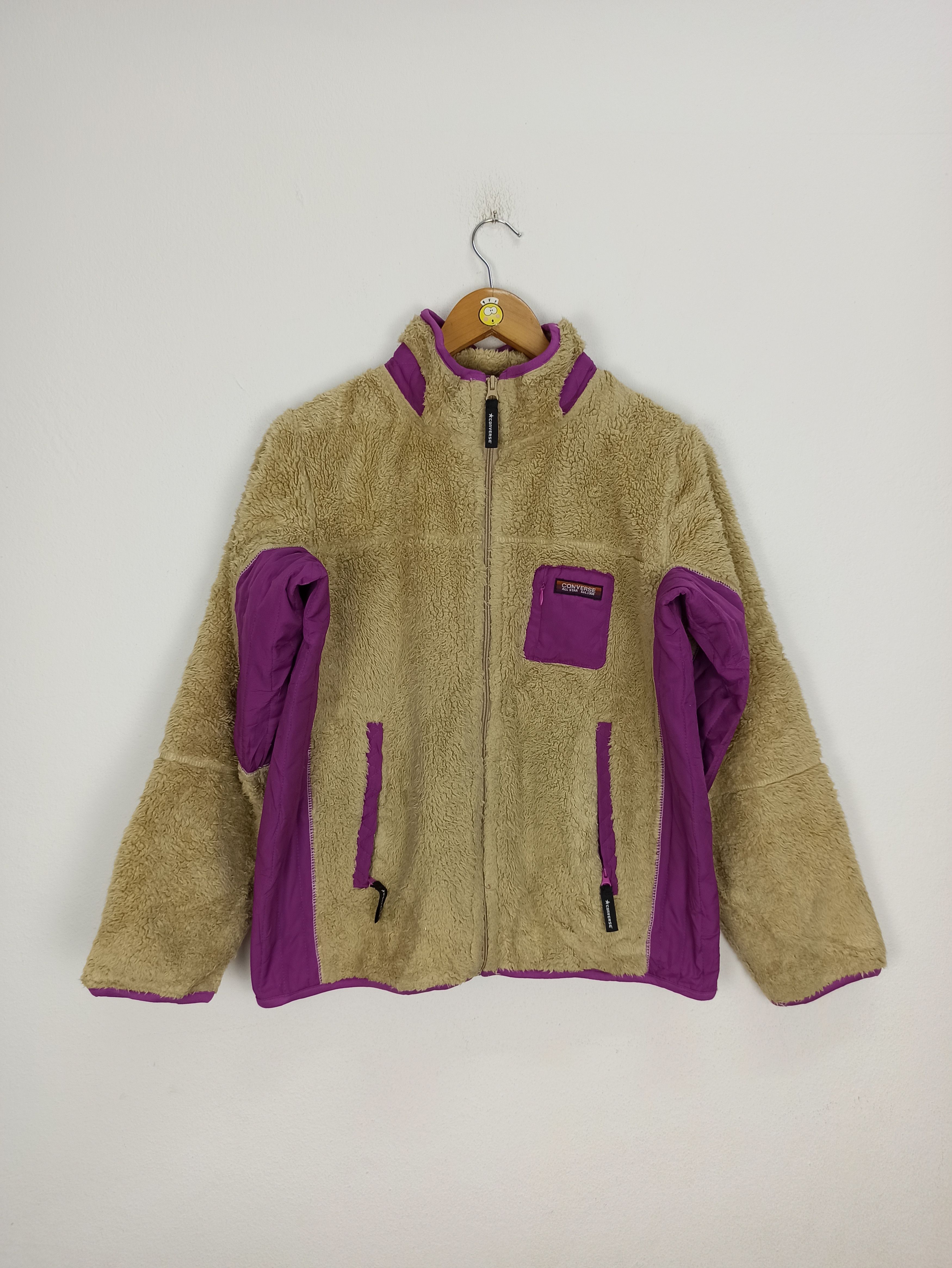 Converse Converse Fleece Jacket Single Pocket Style Patagonia Design Size US L / EU 52-54 / 3 - 1 Thumbnail