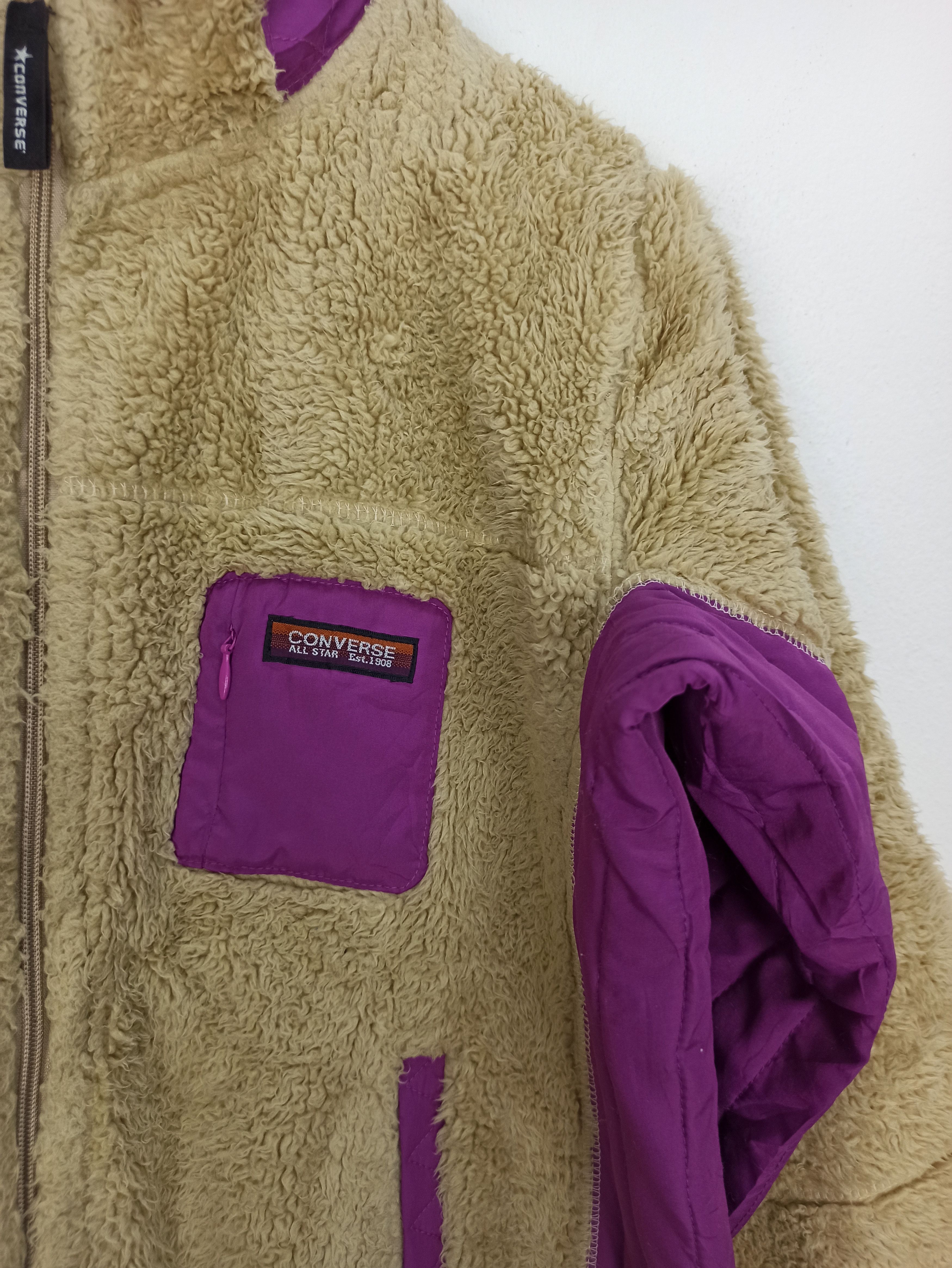 Converse Converse Fleece Jacket Single Pocket Style Patagonia Design Size US L / EU 52-54 / 3 - 2 Thumbnail