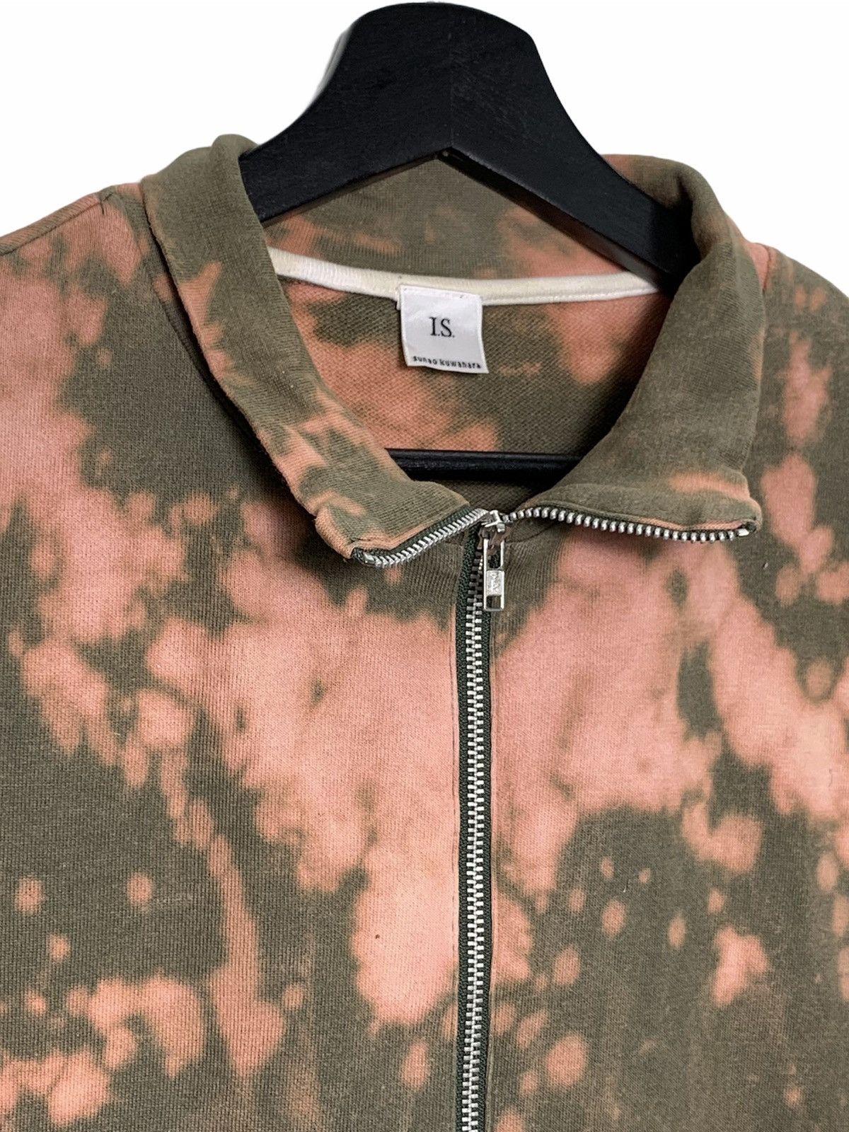 Issey Miyake Issey Miyake Sunao Kuwahara Custom Bleach Zipper Sweatshirt Size US S / EU 44-46 / 1 - 5 Thumbnail