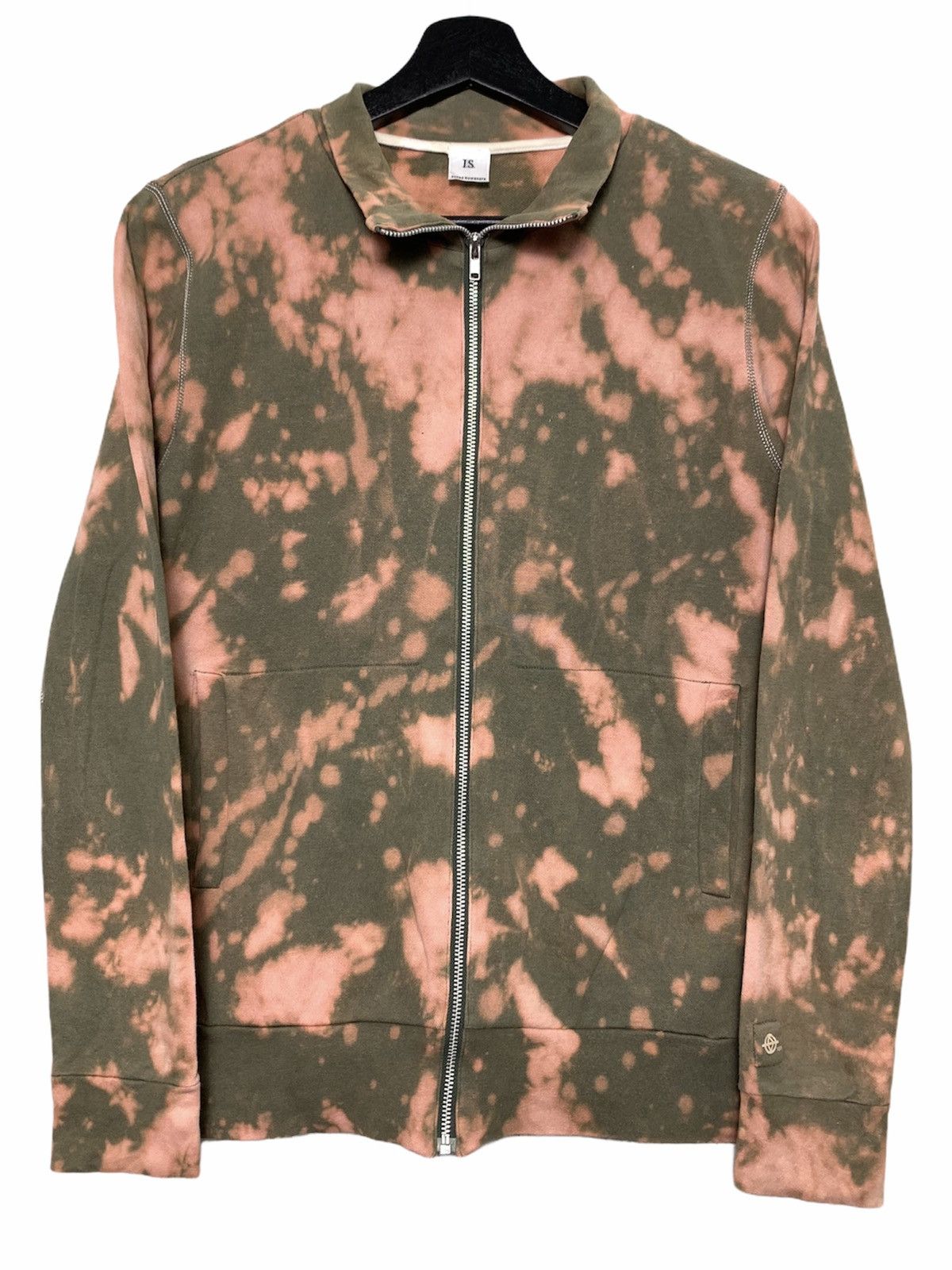 Issey Miyake Issey Miyake Sunao Kuwahara Custom Bleach Zipper Sweatshirt Size US S / EU 44-46 / 1 - 1 Thumbnail