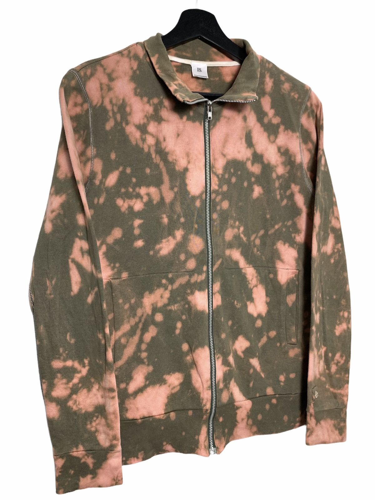 Issey Miyake Issey Miyake Sunao Kuwahara Custom Bleach Zipper Sweatshirt Size US S / EU 44-46 / 1 - 2 Thumbnail