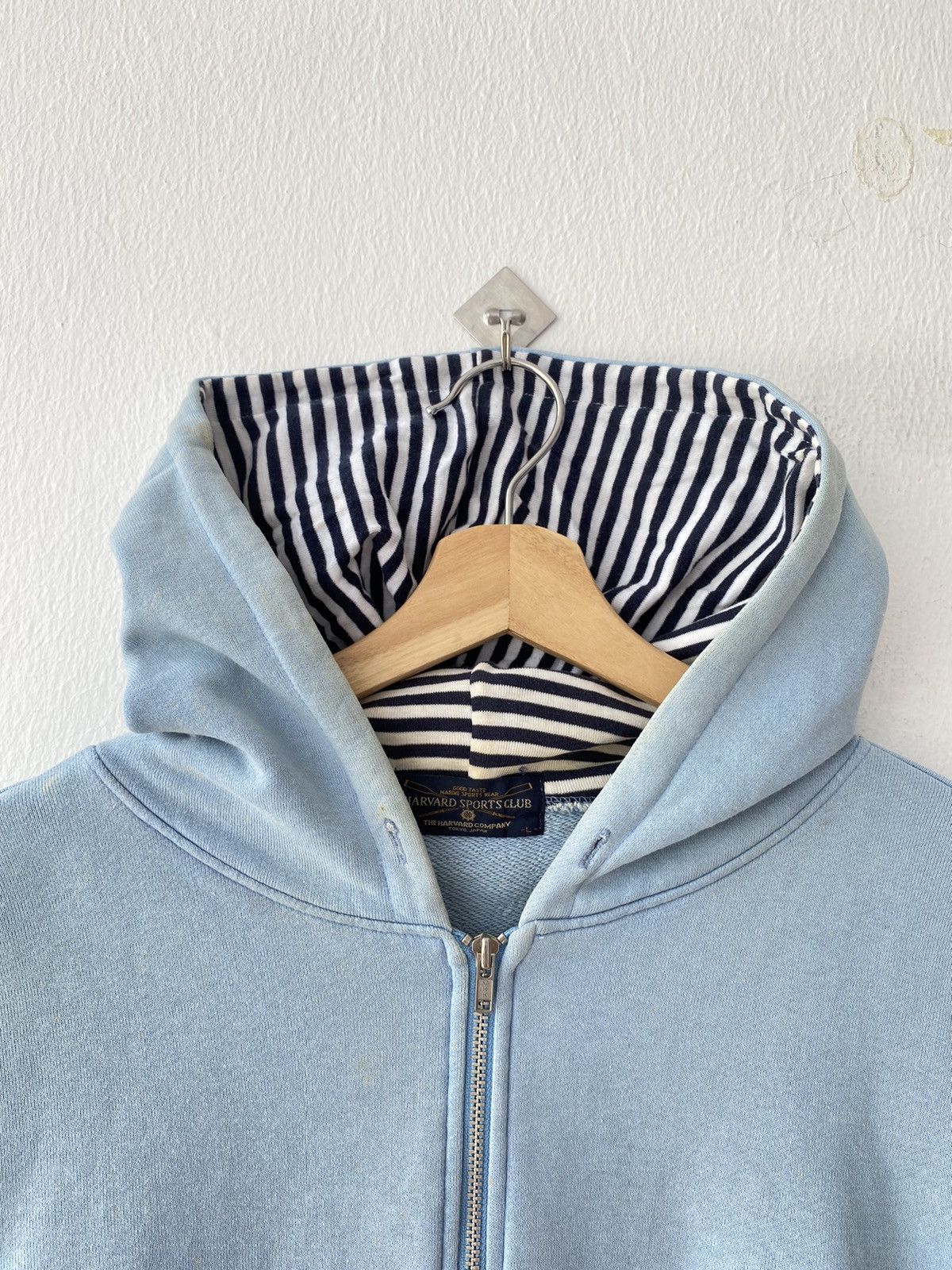 Other Vintage Distressed Havard Sports Club Zip Ups Hoodies Size US L / EU 52-54 / 3 - 8 Thumbnail