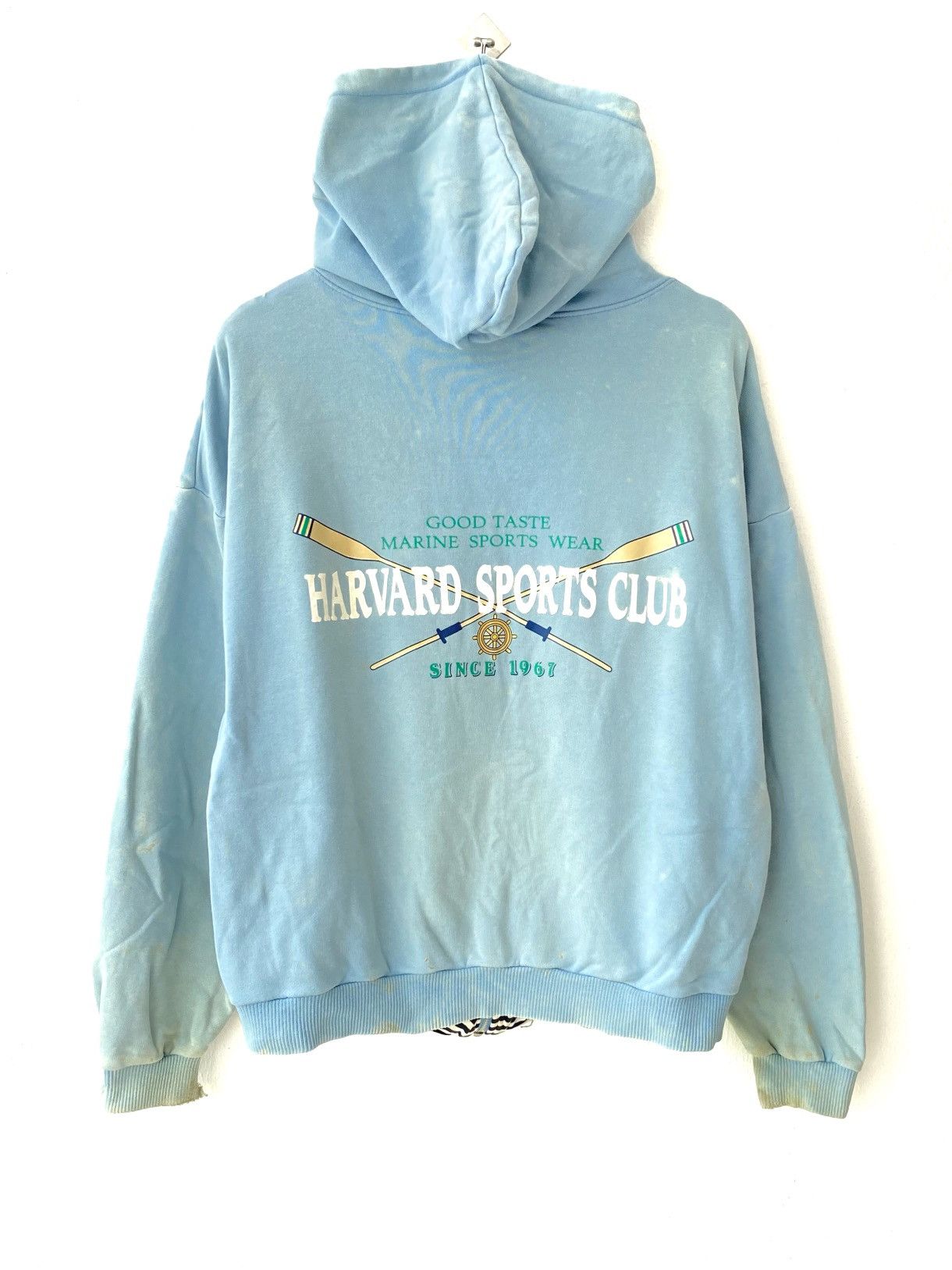 Other Vintage Distressed Havard Sports Club Zip Ups Hoodies Size US L / EU 52-54 / 3 - 1 Thumbnail