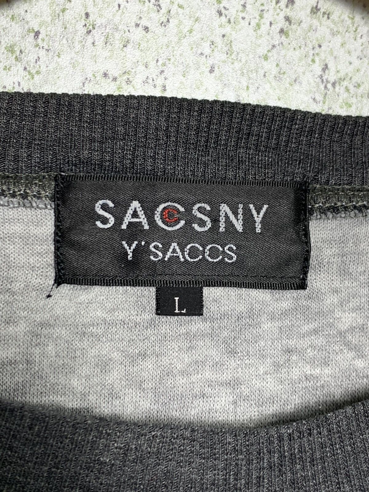 Yohji Yamamoto Vintage Y’Saccsny by Yohji Yamamoto Crewneck Sweatshirt Size US L / EU 52-54 / 3 - 4 Thumbnail