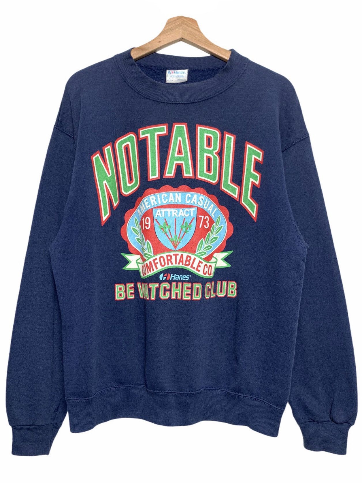 Hanes Vintage Notable Crewneck Size US L / EU 52-54 / 3 - 1 Thumbnail