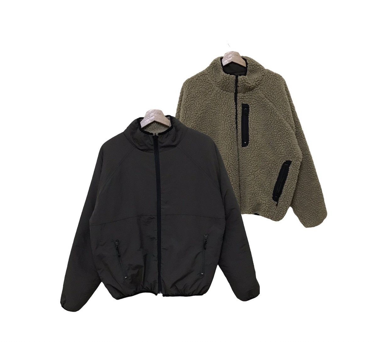 Japanese Brand × Vintage Vintage Japanese Freaks Store Reversible Fleece Jacket Size US M / EU 48-50 / 2 - 1 Thumbnail