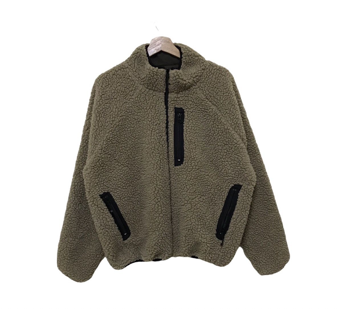 Japanese Brand × Vintage Vintage Japanese Freaks Store Reversible Fleece Jacket Size US M / EU 48-50 / 2 - 3 Thumbnail