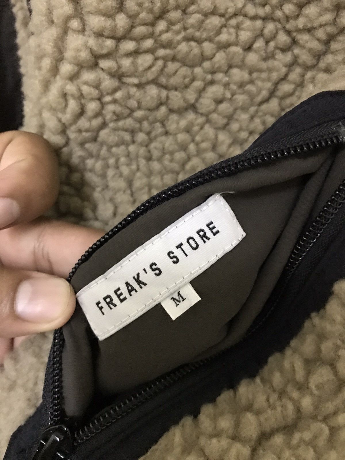 Japanese Brand × Vintage Vintage Japanese Freaks Store Reversible Fleece Jacket Size US M / EU 48-50 / 2 - 12 Thumbnail