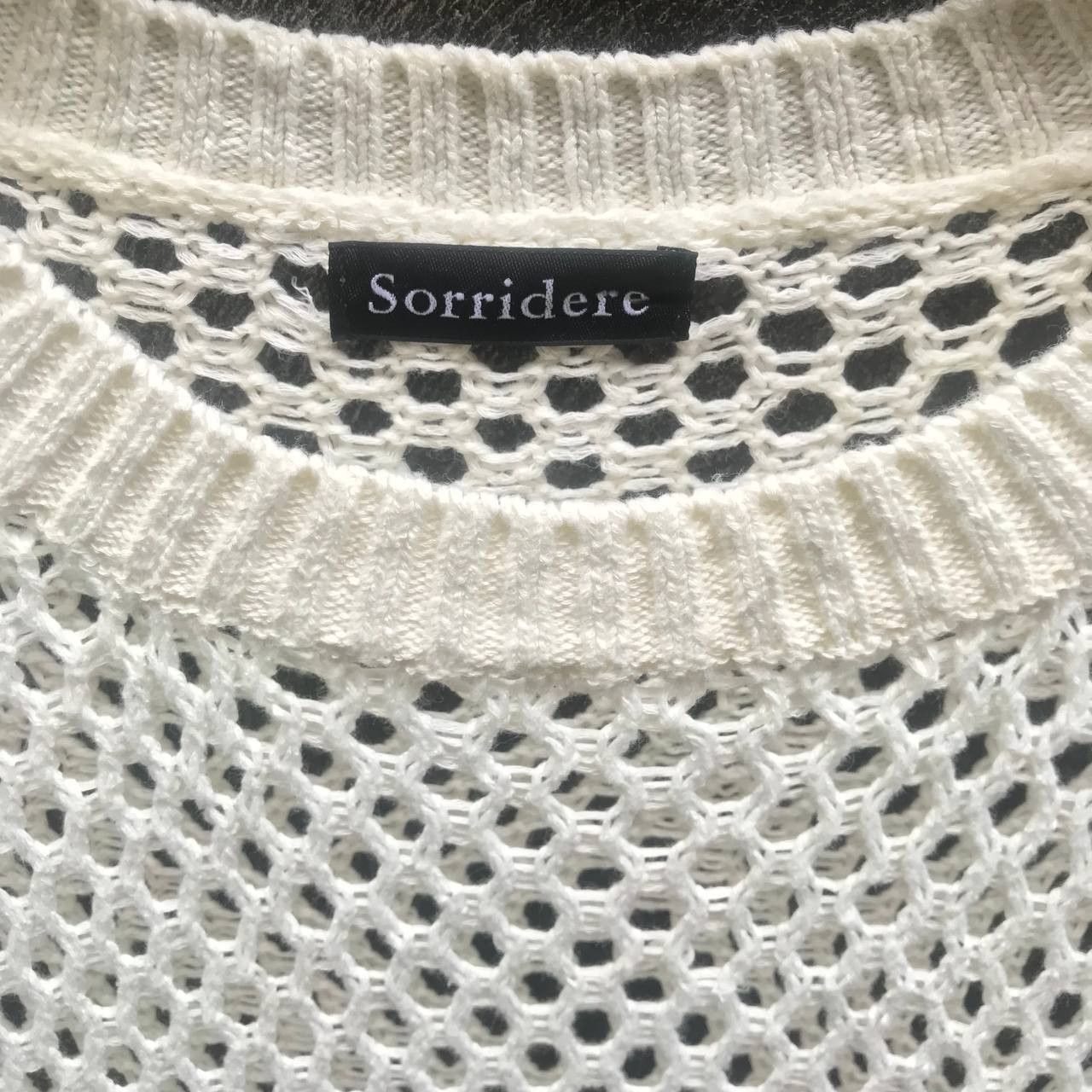 20471120 × Beauty Beast × Japanese Brand 1990s Japanese Brand Sorridere Open Knitted Fishnet Grunge Size US M / EU 48-50 / 2 - 5 Thumbnail