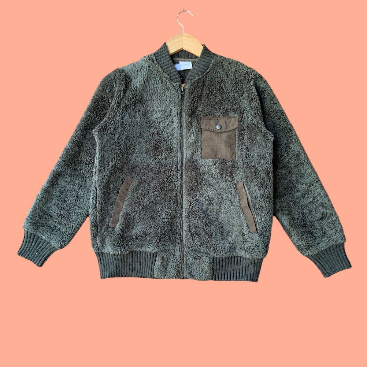 Japanese Brand × Uniqlo Ignio Uniqlo bomber jacket fluffy fleece fits S M Size M / US 6-8 / IT 42-44 - 1 Thumbnail