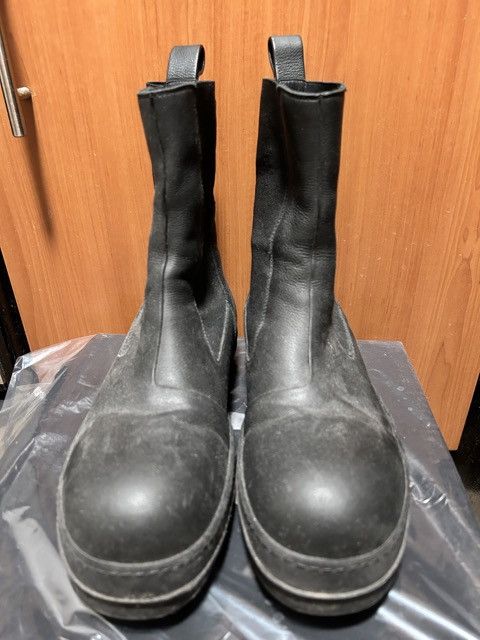 Rick Owens rick owens bozo chelsea boots rubber black Size US 8 / EU 41 - 3 Thumbnail