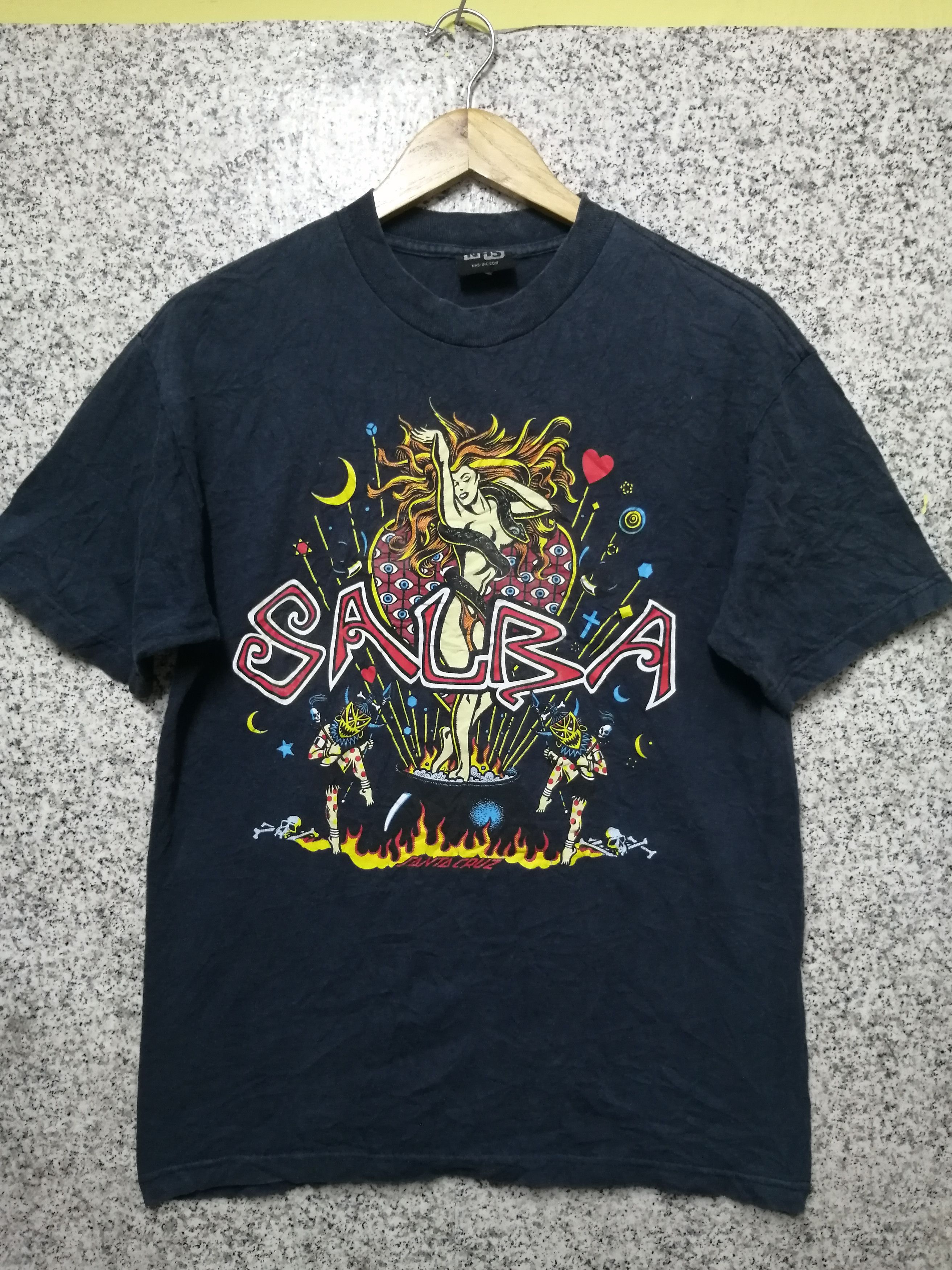 Vintage Thrashed Sun Faded Santa Cruz Distressed very rare Size US M / EU 48-50 / 2 - 1 Thumbnail