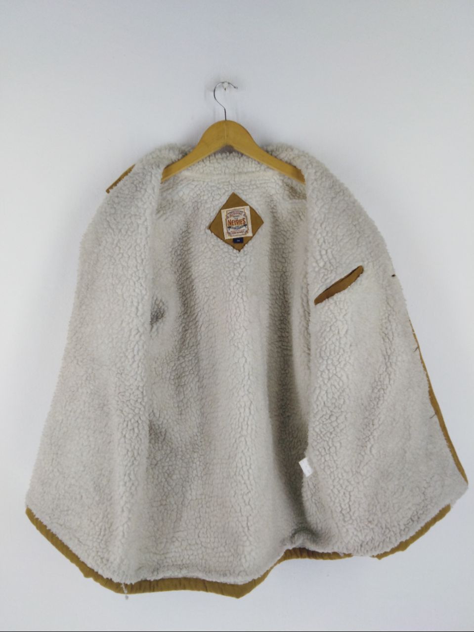 Japanese Brand × Vintage VINTAGE NEYRIES SHEARLING WINTER JACKET Size US L / EU 52-54 / 3 - 7 Thumbnail