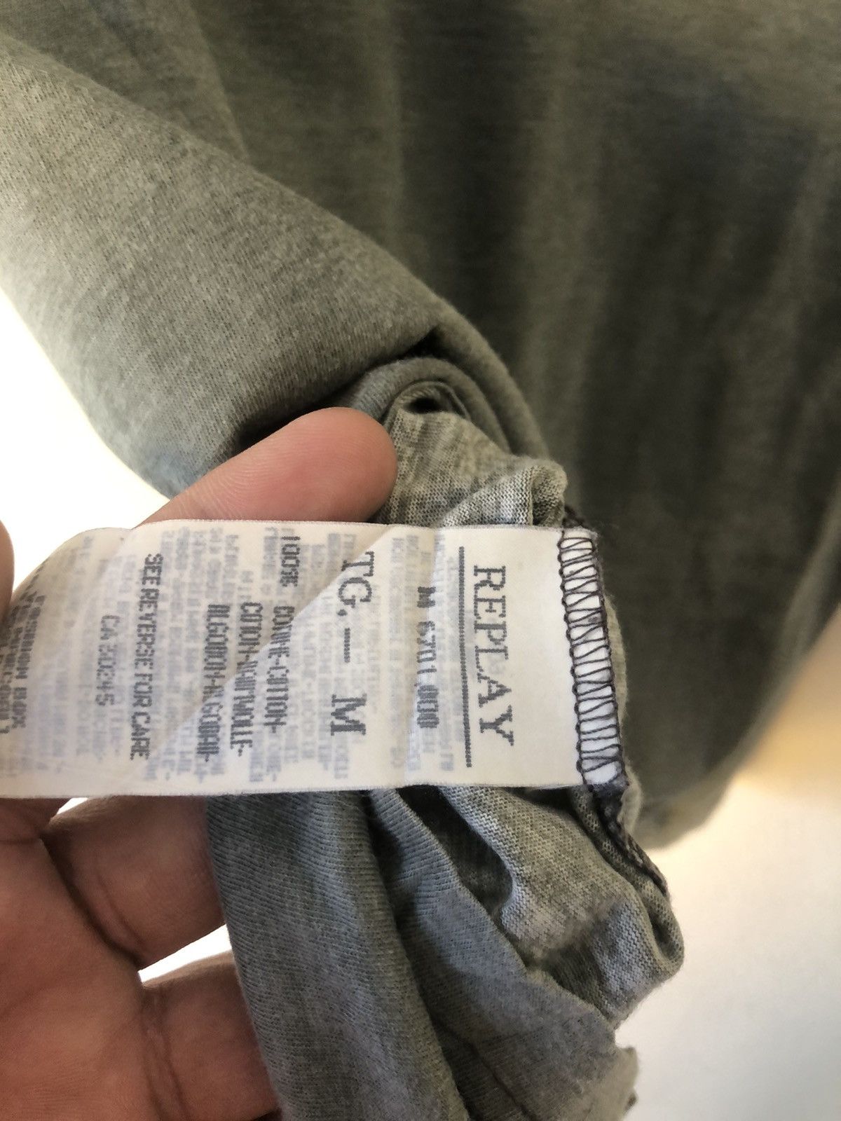 Replay Replay Big Logo Tops Size US M / EU 48-50 / 2 - 6 Thumbnail