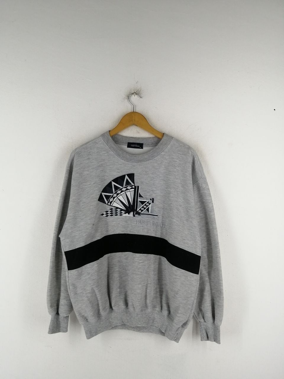 Japanese Brand × Vintage Vintage Part Road Grey Sweatshirt Size US L / EU 52-54 / 3 - 2 Thumbnail