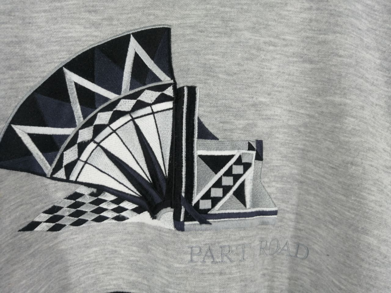 Japanese Brand × Vintage Vintage Part Road Grey Sweatshirt Size US L / EU 52-54 / 3 - 5 Thumbnail